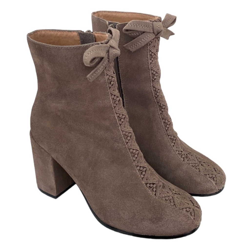 Bettye by Bettye Muller Sadie Suede Ankle Boot Booties